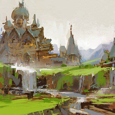 ArtStation Zac Retz Environmental Art Pixel Art Background