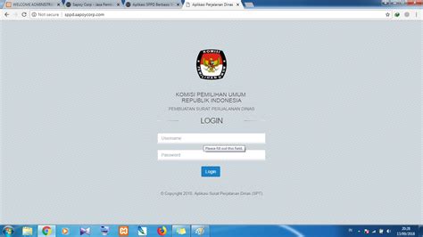 Aplikasi SPPD Surat Perintah Perjalanan Dinas Berbasis Web