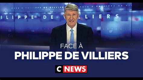 Face à Philippe de Villiers 22 décembre 2023 CNews YouTube