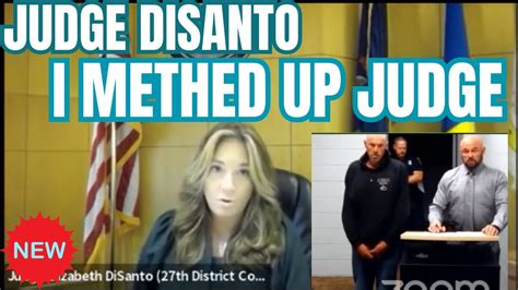 Judge Disanto Is Not Happy To Se This Guy Back Ugh Youtube