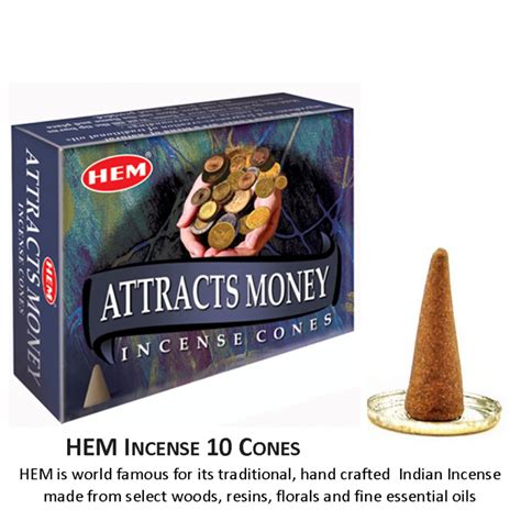 HEM Attracts Money Incense Cones Buy In Sydney Kennedy S Pharmacy