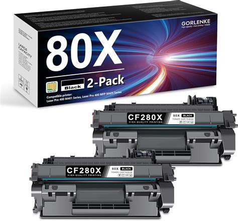 Amazon X Black High Yield Toner Cartridge Pack Cf Xd