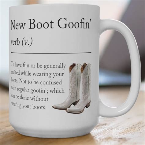 New Boot Goofin Coffee Mug For Procrastination Gift For Dad Coffee