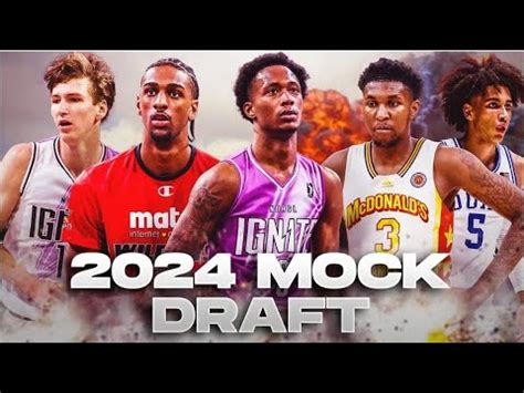 2024 NBA Mock Draft 1.0!! - YouTube