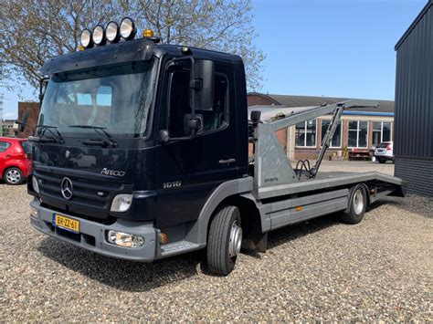 MERCEDES BENZ ATEGO 1018 Automaat Autotransporter 3 Persoons Airco