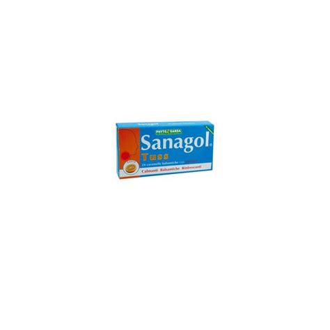 SANAGOL TUSSIS ARANCIA 24 CARAMELLE Farmacia Igea