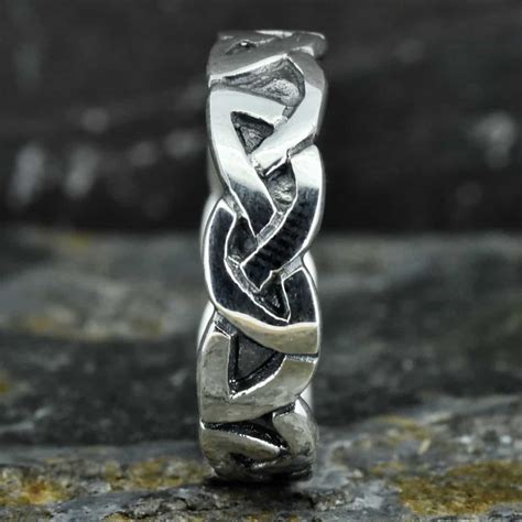 Celtic Knot Ring Royal Mile Silver