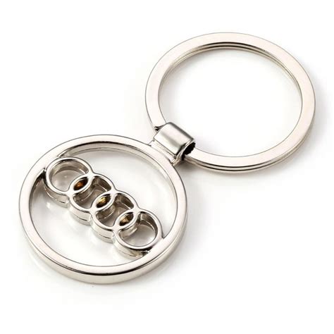 Audi Rings D Keychain Chaveiros Porta Chaves Chaves