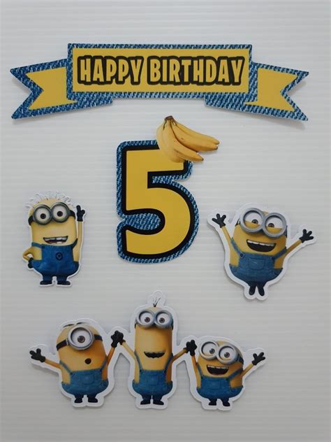 Minion Cake Topper