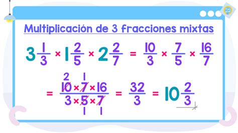 Multiplicacion de 3 fracciones mixtas 15 Matemóvil