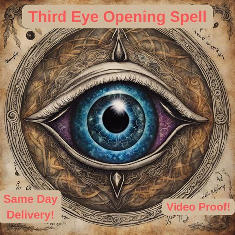 Third Eye Opening Spell Extremely Powerful Natural Ability Spell