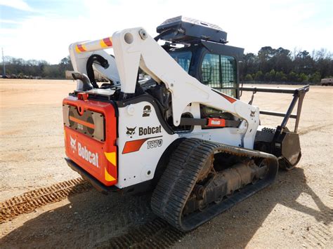 2020 Bobcat T870 Skid Steer Loader Mulcher