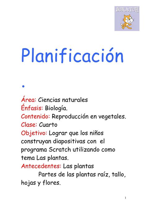 Calaméo Planificacion Ciencias Naturales