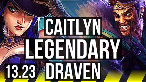 Cait Janna Vs Draven Zyra Adc Legendary Comeback K Mastery