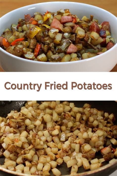 Country Fried Potatoes Recipe | In The Kitchen With Matt