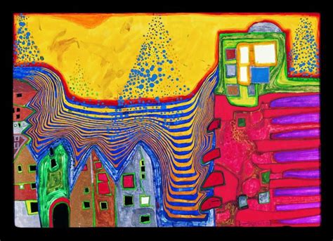 Friedensreich Hundertwasser 1967 ZWOLLE Mixed Media Friedensreich