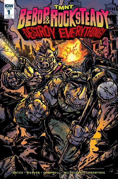 Teenage Mutant Ninja Turtles Bebop Rocksteady Destroy Everything