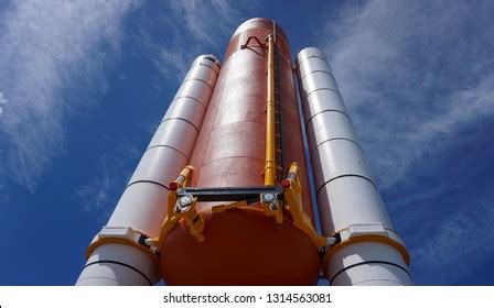 Photo Presenting Space Rocket Fuel Tanks Stock Photo 1314563081 ...