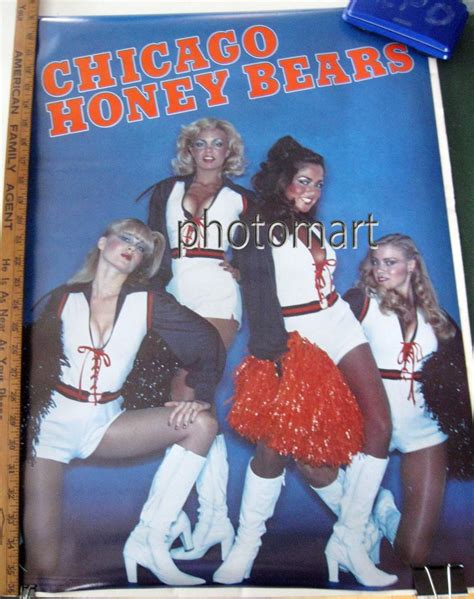 1979 CHICAGO HONEY BEARS CHEERLEADER -ORIGINAL---POSTER -- | #1799904977