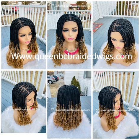 Ready To Ship Kinky Braids Wig Queenbc Braided Wigs