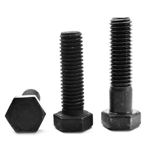 516 18 X 6 12 Pt Coarse Thread Grade 5 Hex Cap Screw Bolt Medium Carbon Steel Black