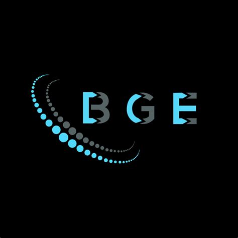 Bge Letter Logo Creative Design Bge Unique Design 34339518 Vector Art