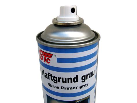 1 X 400 Ml Stc Haftgrund Grau Spray Rostschutz Grundierung Lackspray