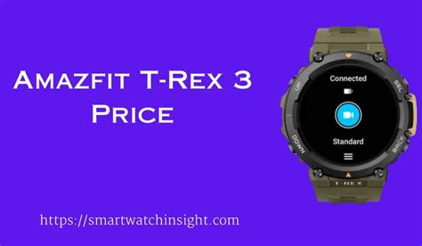 First Look At Amazfit T-Rex 3: Leaked Design & Features