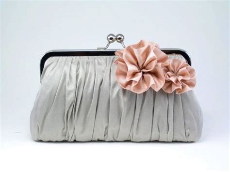 Clutch Purse Purses Crossbody Wedding Rosettes Bridesmaid Clutches