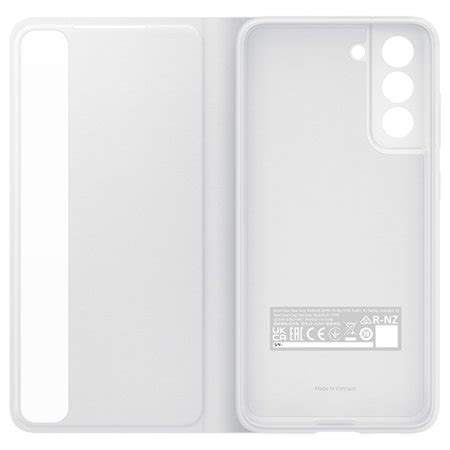 Official Samsung Smart Clear View Cover White Case For Samsung Galaxy