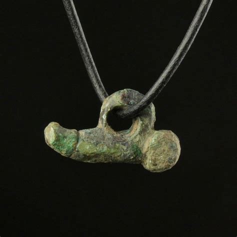 Ancient Roman Bronze Legionary Phallic Amulet Pendant Catawiki