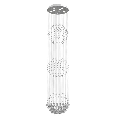 Lustre De Cristal Legitimo Globo Triplo Cm P Direito Duplo V O De