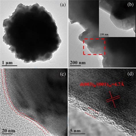 Low Magnification TEM Images A B And HRTEM C D Images For LV 3 Sample