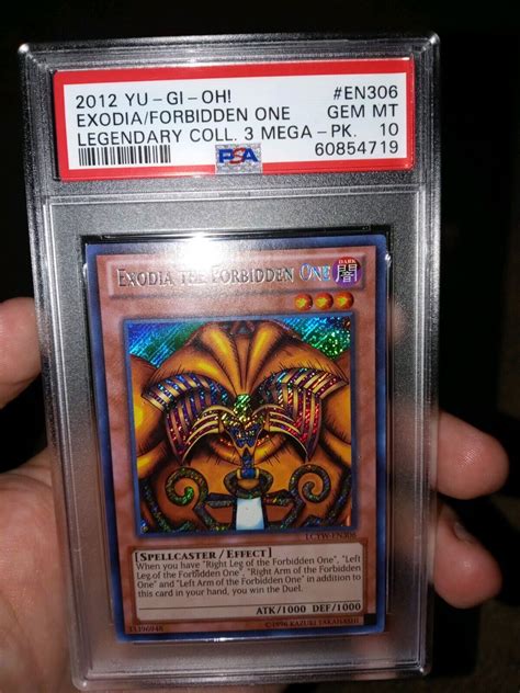 Mavin Yugioh Exodia The Forbidden One Lcyw En Secret Rare