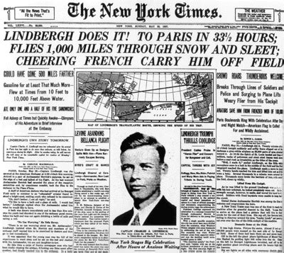 Tell it like it is: Lindbergh Receives Congressional Medal of Honor