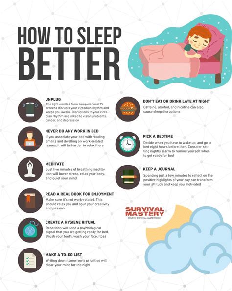 How To Sleep Better Infographic What Helps You Sleep How Can I Sleep Ways To Sleep Sleep Help