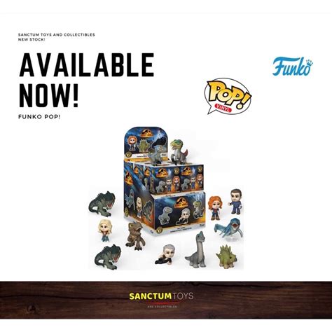 Ready Stock Funko Pop Mystery Mini Jurassic World Dominion