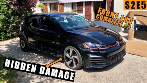 Rebuilding A Wrecked Vw Golf Gti Mk Part Youtube