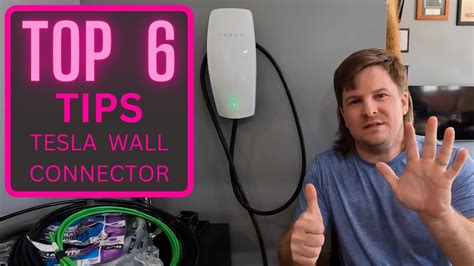 Installing Tesla Wall Connector Tips Youtube