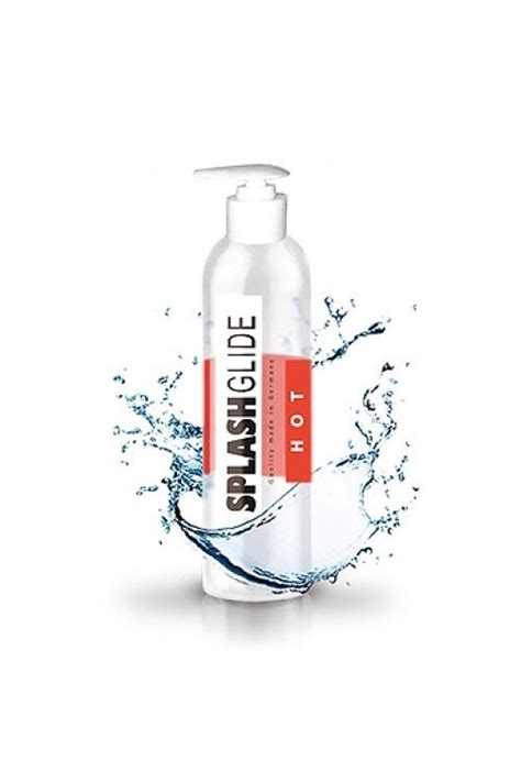 Возбуждающий лубрикант Splashglide HOT stimulative на водной основе мл Купить интимные