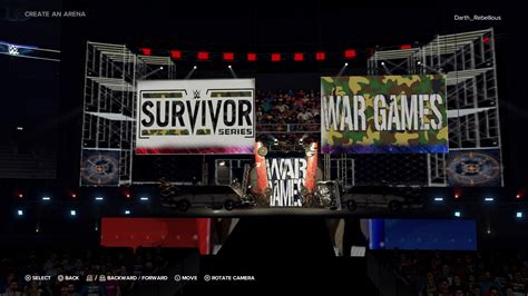 Custom Wwe Survivor Series Wargames Ple Up On Cc As An Arena Hashtag