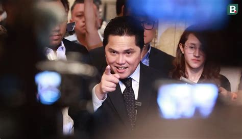 Foto Ungguli La Nyalla Mattalitti Erick Thohir Resmi Terpilih Jadi