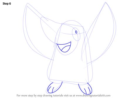 How to Draw Drilbur from Pokemon (Pokemon) Step by Step | DrawingTutorials101.com