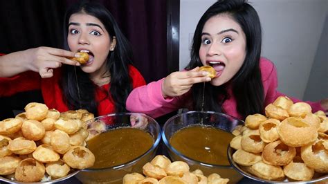 100 Pani Puri Golgappa Finished In 3 Minutes Challenge Golgappa