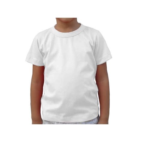 Camiseta Branca Infantil Elo7