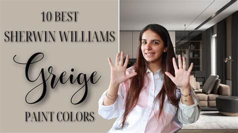 10 BEST Sherwin Williams Greige Paint Colors YouTube