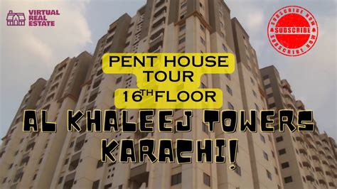 Al Khaleej Tower L FB Area L Azizabad L Pent House Tour L On Rent L