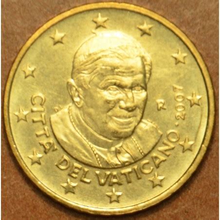 Eurocoin Eurocoins Cent Vatican His Holiness Pope Benedict