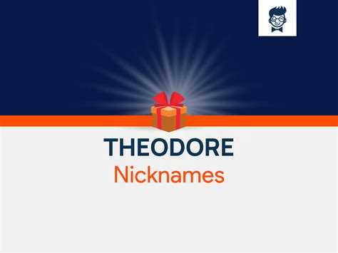 Theodore Nicknames 545 Cool And Catchy Names BrandBoy