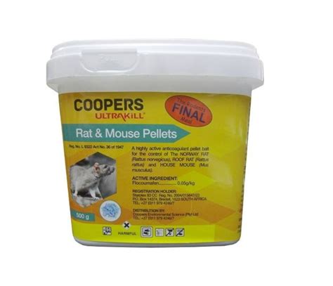 Coopers Ultrakill Rat Mouse Pellets Agrimark